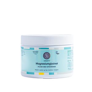Hovedbilde SHIFT Magnesium glysinat pulver med sitronsmak 120g