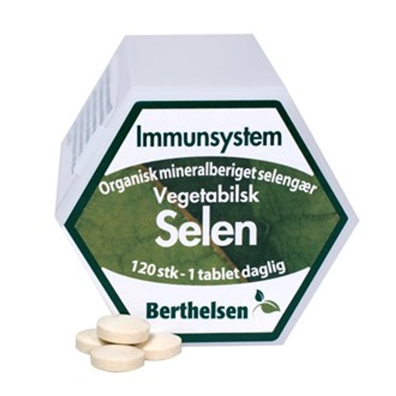 Berthelsen Selen 100 mcg 120 tabletter