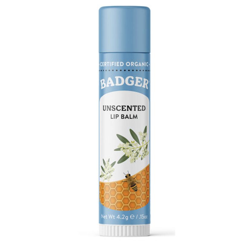 Badger Balm Leppepomade Unscented duftnøytral
