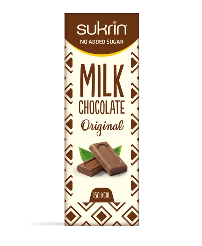 Sukrin Melkesjokolade Original 40 g
