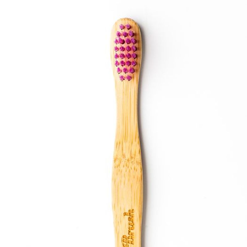 Humble Brush Bambus Tannbørste ekstra myk ROSA