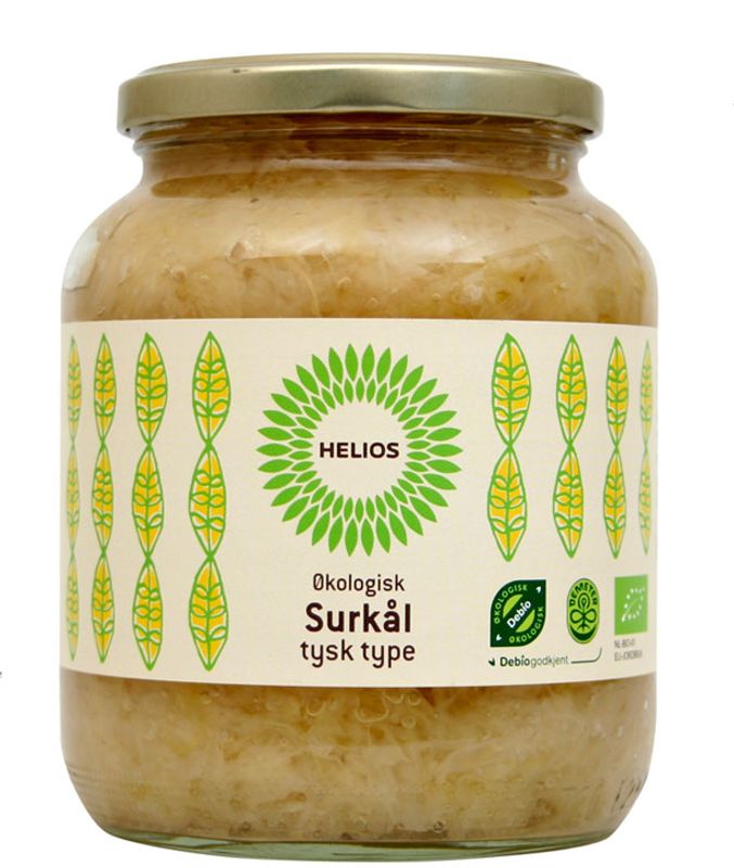 Helios Surkål tysk type fermentert 680g