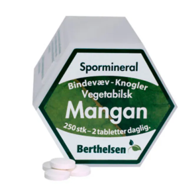 Hovedbilde Berthelsen Mangan 250 tabletter