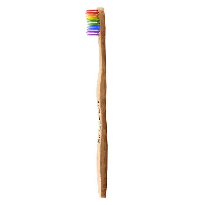Humble Brush Bambus Tannbørste myk REGNBUE