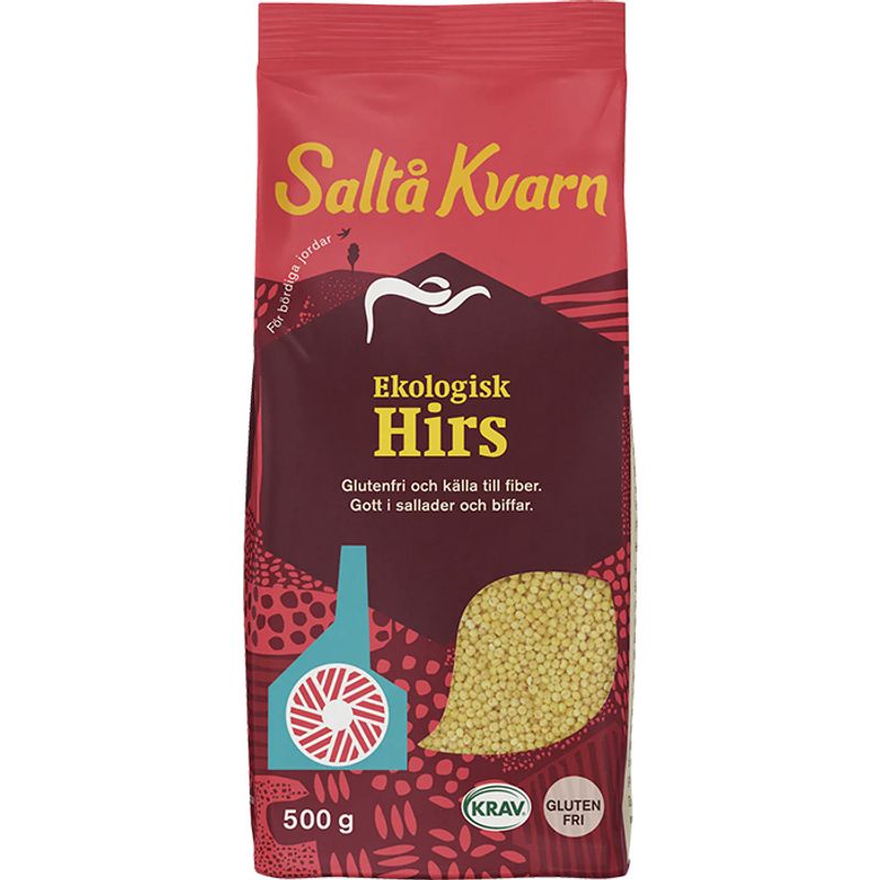 Saltå Kvarn Hirse HEL 500g