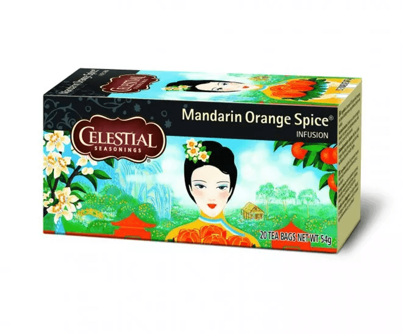 Celestial Seasonings Mandarin Orange Spice Tea 20 poser