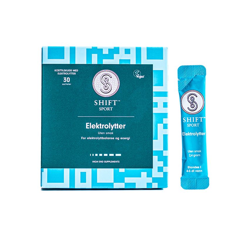 SHIFT SPORT Elektrolytter uten smak 30 poser