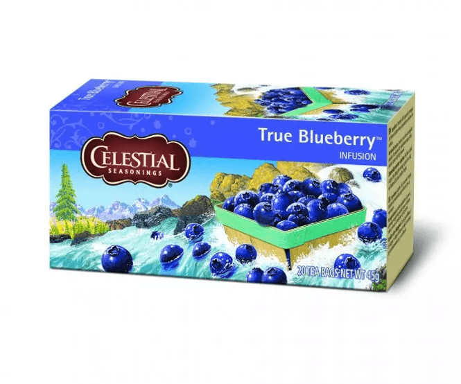 Hovedbilde Celestial Seasonings True Blueberry Tea 20 poser