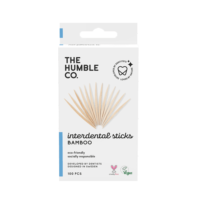 Humble Bambus Tannpirkere 100 stk