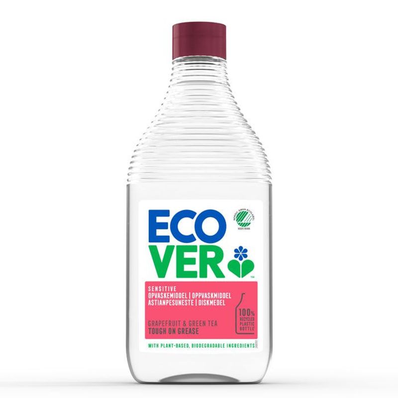 Ecover Oppvaskmiddel grapefrukt & grønn te 450 ml
