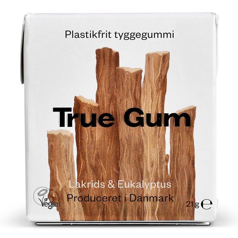 TRUE Gum Tyggegummi - Lakris Eukalyptus