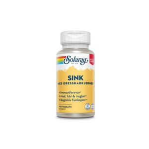 Hovedbilde Solaray Sink 14 mg 100 kapsler