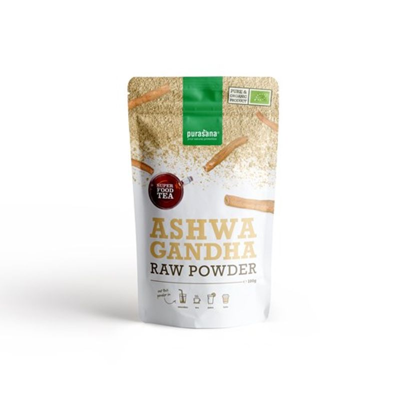 Purasana Ashwagandha pulver 100g