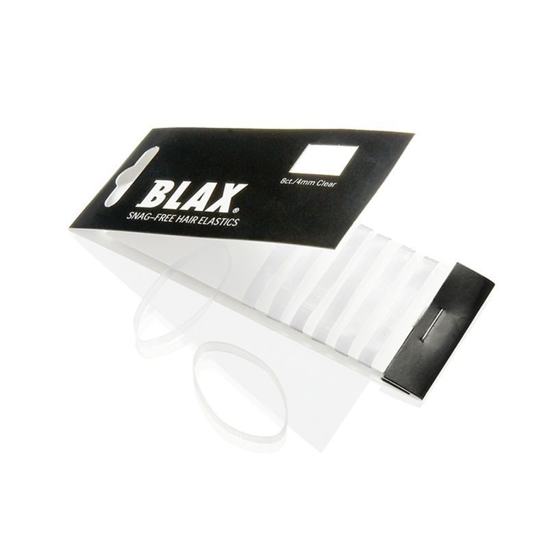 BLAX Hårstrikker blanke 8 stk